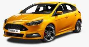 Ford St Yellow Car Png Image Purepng - Ford Focus St Png #641936