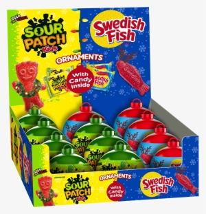 Sour Patch Kids/swedish Fish Mixed Ornament Tray 12ct #642272