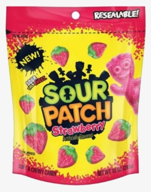 Sour Patch Kids Strawberry 283gram - Sour Patch Kids Strawberry #642428