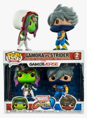 Black Panther Clipart Marvel Vs Capcom - Funko Pop Games Marvel Vs. Capcom Gamora Vs Strider #642557