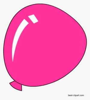 Pink Balloon Clip Art - Clip Art #642744