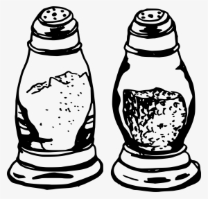 Salt Drawing At Getdrawings - Salt And Pepper Clip Art #642863