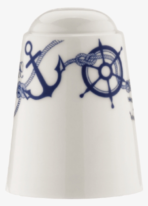 Navy Banquet Salt Shaker 7 Cm - Porcelain #643316