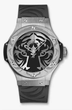 Big Bang Black Jaguar White Tiger Foundation Steel - Hublot Black Jaguar White Tiger #643694
