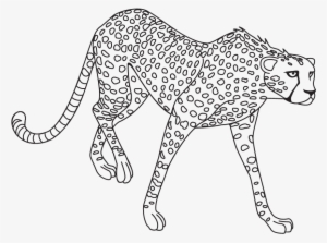 Jaguar Png Clipart - Black And White Clipart Jaguar #643884