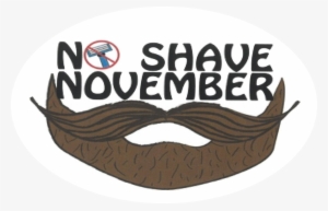 No Shave Movember Mustache Png Transparent Images - No Shave November Png #644186