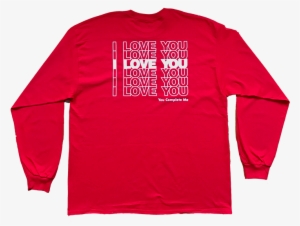 Image Of I Love You Long Sleeve Tee - T-shirt #644329