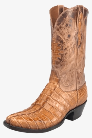 Black Jack Men's American Gator Tail Western Scallop - American Boots Cowboy #644395