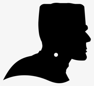 Frankenstein Monster Silhouette Profile Dingbat - Frankenstein's Monster Silhouette #644694
