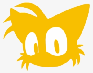 Tails Head Silhouette By Samsonic-d5vwx3i - Tails Head Png #644768