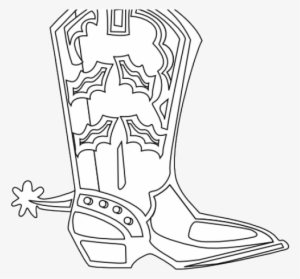 Drawn Cowboy Pair Boot - Clip Art #644820 Drawn Cowboy Pair Boot - Clip Art #644820