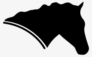 Horse Head Side View Facing The Right Silhouette Comments - Scalable Vector Graphics #645026