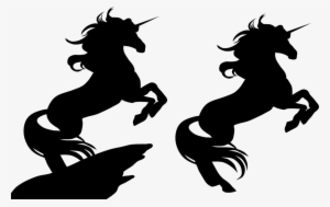 Horse Head Silhouette Free At Getdrawings Com - Black Silhouette Unicorn Png #645046