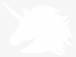 Unicorn Head Silhouette Png - Sticker #645075