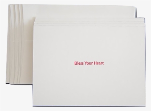 Bless Your Heart Note Cards - Construction Paper #645209 Bless Your Heart Note Cards - Construction Paper #645209
