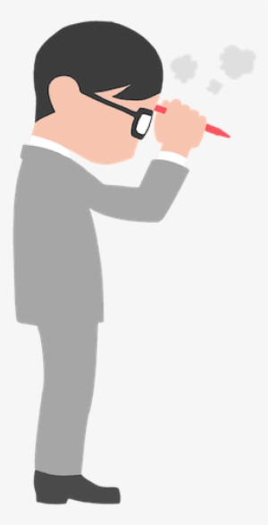 First Question Clients Ask Is Do I Form An Llc Or A - Person Thinking Vector Png #646660