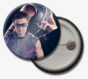 Hawkeye Button Pin - Badge #647066