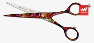 Printed Hair Scissors - Scissors #647402