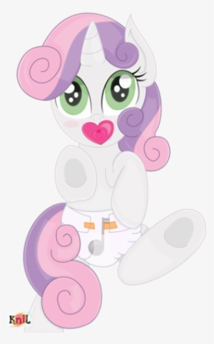 Sweetie Heart Pacifier And Diapers - Diaper #647623