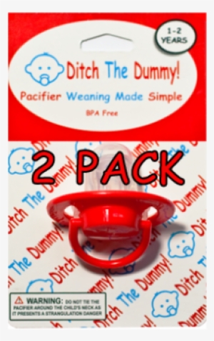 Ditch The Dummy 2pack Pacifier Weaning System Small - Art Paint #647757