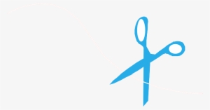 Scissors, Office, Cartoon, Knitting, Free, Hair, Line - Thread Png #647777