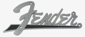 Fender, Flat Image - Fender 099-4095-000 Fender Flat Amplifier Logo #647826