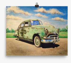 1952 Hudson Pacemaker Poster - Borgward Isabella #648272