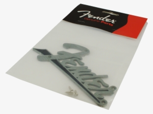 Fender, Flat Image - Fender Replacement Silverface Amp Logo #648290