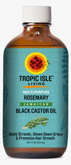 Rosemary Jamaican Black Castor Oil - Tropic Isle Living Black Castor Oil #648458