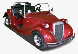 Classic Car - Red Brush Outdoor #648769