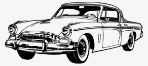 Old Classic Cars Silhouette - Classic Car Car Silhouette #648958