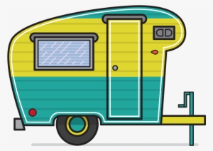 Pickup Van Png >> Free Retro Camper Cliparts, Download - Camper Clipart Png #649397