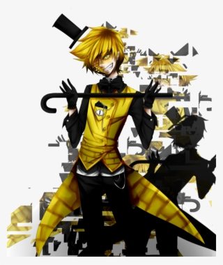 Bill Cipher Human By Putzischen - Gravity Falls Bill Cipher Human Anime #6400569