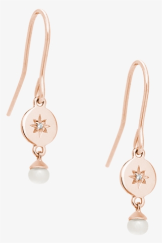 Diamond Voyager Pearl Earring Set - Earring #6400901