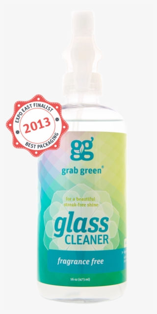 Cleaner Award Png Glass Award Png - Grab Green Glass Cleaner, Fragrance Free - 16 Oz #6400947