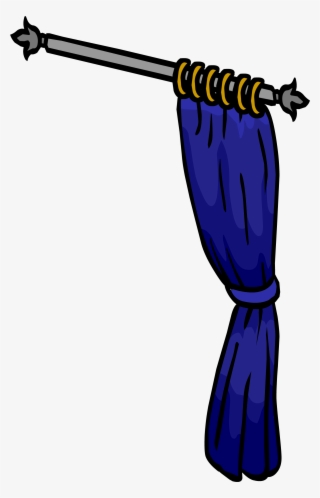 Blue Curtain Sprite 008 - Blue #6401481