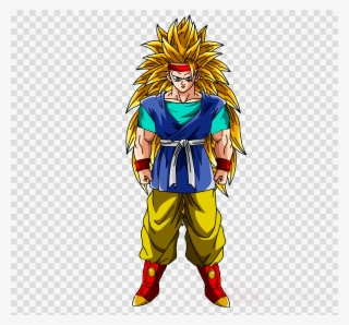 Goku Jr Adulto Clipart Goku Majin Buu Vegeta - Goku Gt Adult Ssj 3 #6403647