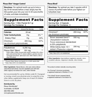 Nutrition Facts #6405905