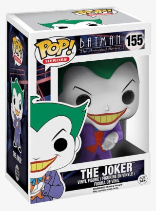 Funko Pop Heroes Batman The Animated Series Png Animated - Funko Batman The Animated Series Joker Pop Heroes Figure #6406987