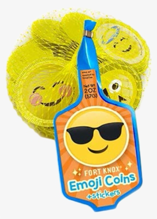 Emoji Coins - Large Gold Foiled Milk Chocolate Coins 1lb #6408881