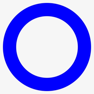 Open - Blue Circle Clip Art #6409029