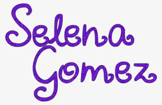 Selena Gomez Png Images - Calligraphy #6410086