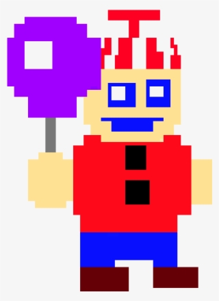 Balloon Boy 8 Bit - Fnaf 8 Bit Balloon Boy #6410156