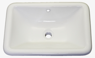 Cornet Porcelain Rectangular Drop-in Vanity Sink In #6410413