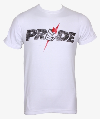 Pride Fc 'logo' Shirt White - Mixed Martial Arts #6410585