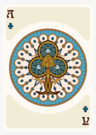 Nouveau Playing Cards Ace Of Clubs #6411170 Nouveau Playing Cards Ace Of Clubs #6411170