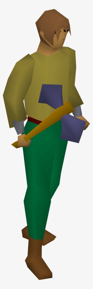 Mithril Battleaxe Equipped #6411235