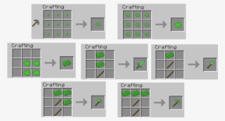 In The First Picture, The Stone Pickaxe Represents - Minecraft #6411782