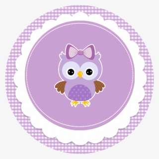 Etiquetas Circulares De Buhos #6412139