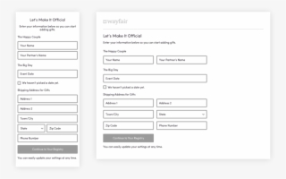 Wireframes Of The Create Layout We Launched On Wayfair #6414806